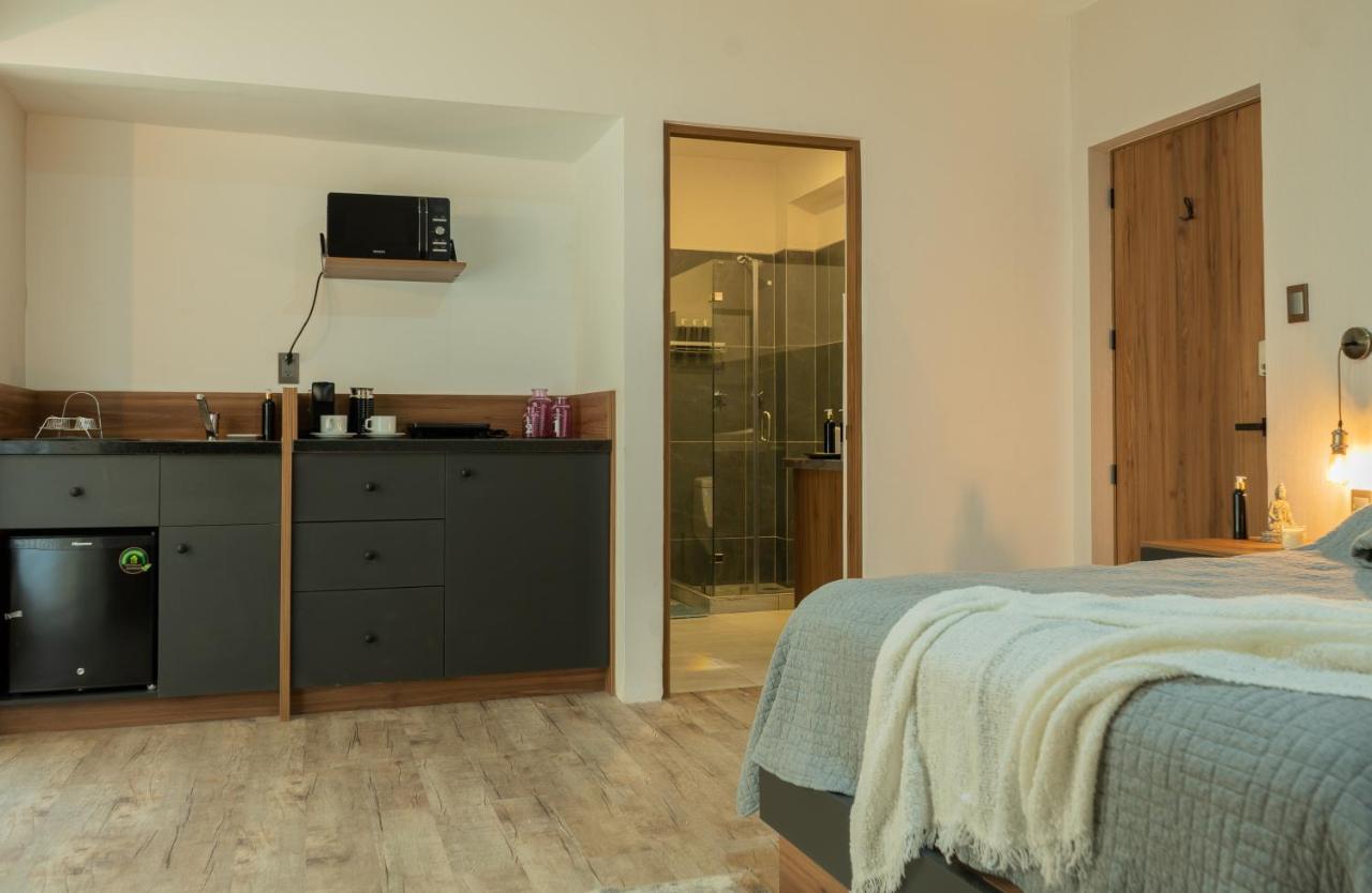 Reforma - Suite 4 De Lujo En Naploes Cama Queen Size مدينة مكسيكو المظهر الخارجي الصورة